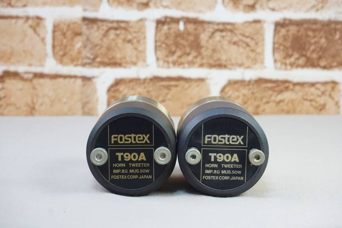 FOSTEX フォステクス T90A ホーンスーパーツィーター アルニコマグネット搭載 ペア_画像6