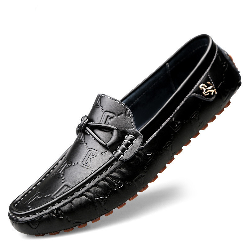 ... мех 　 мужской * новый товар 　...　... обувь 　 обувь  　 повседневный 　 вождение  обувь  【WK007-2】 черный 　24.0cm