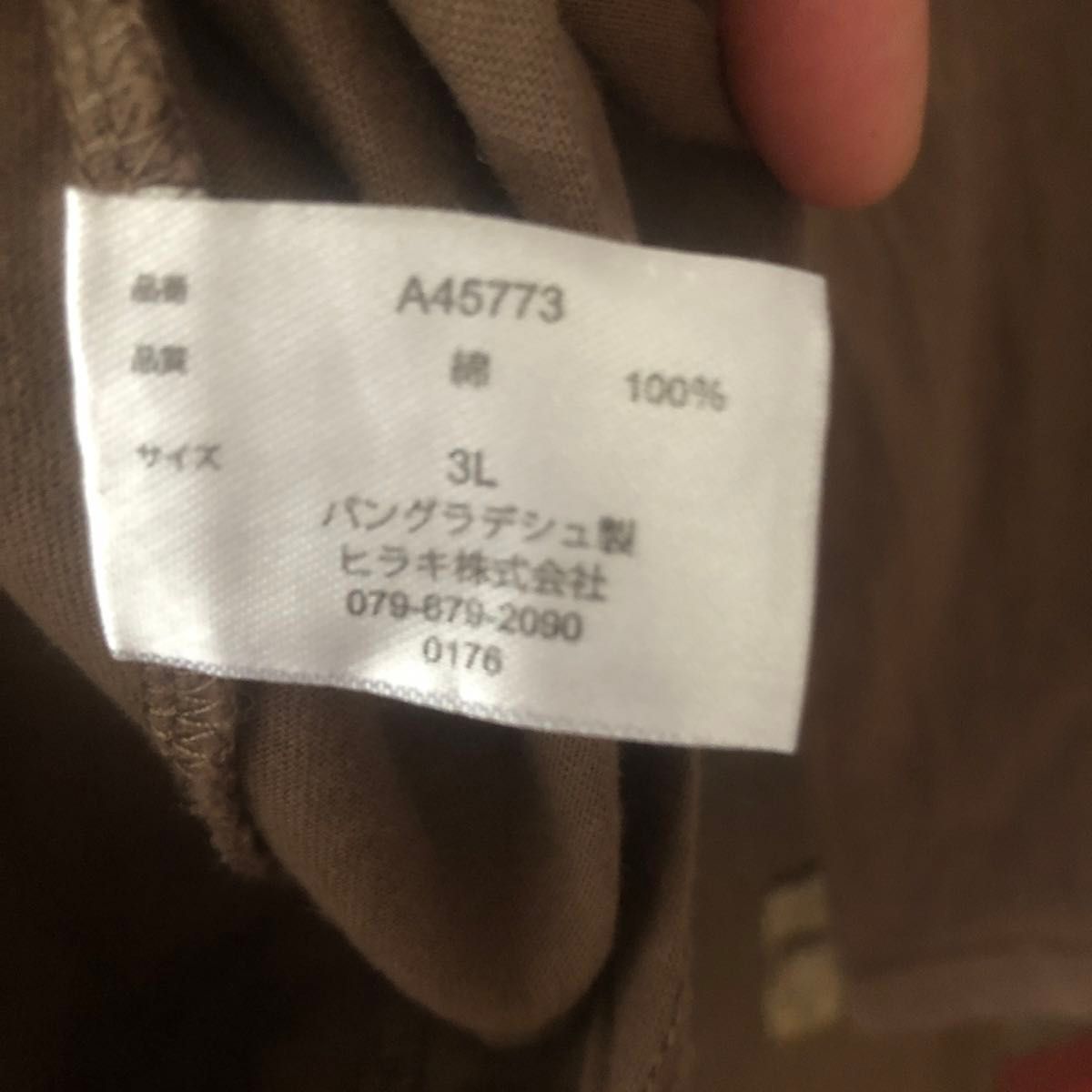 長袖Tシャツ 大きいサイズ 3L