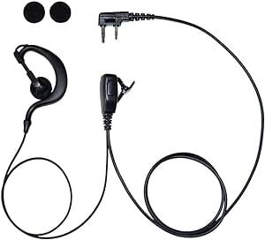  Kenwood for transceiver (UBZ-LP20 etc. ) correspondence ear .. type earphone attaching clip microphone ( earphone mike ) KENWOO