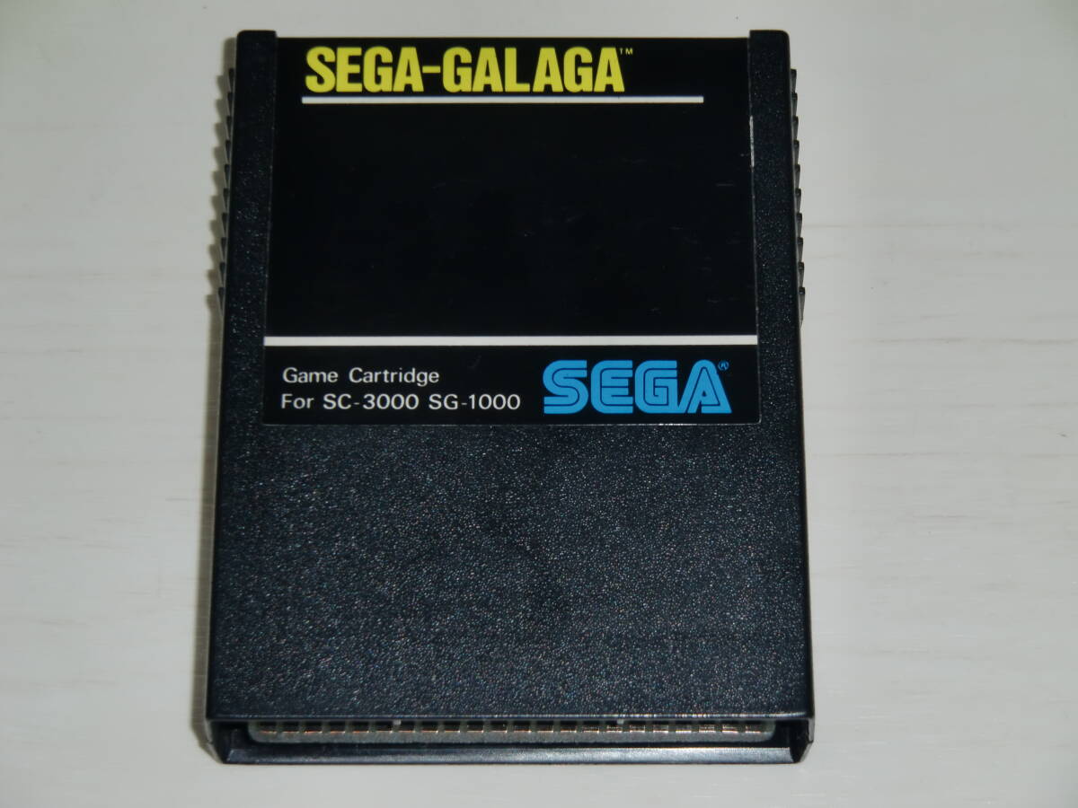 [SC-3000orSG-1000版]ギャラガ(SEGA-GALAGA,セガ ギャラガ)　カセットのみ セガ(SEGA)製 SC-3000orSG-1000専用★注意★ソフトのみ 難有_画像1