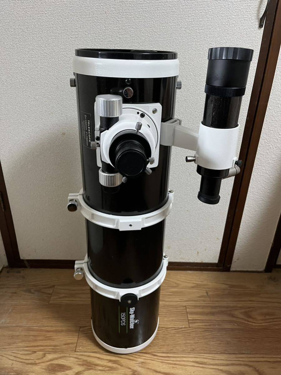 【送料無料】天体望遠鏡 ニュートン式反射望遠鏡鏡筒 Sky-Watcher 150PDS (BPK150 OTAW) 暗視野ファインダー付き_画像1