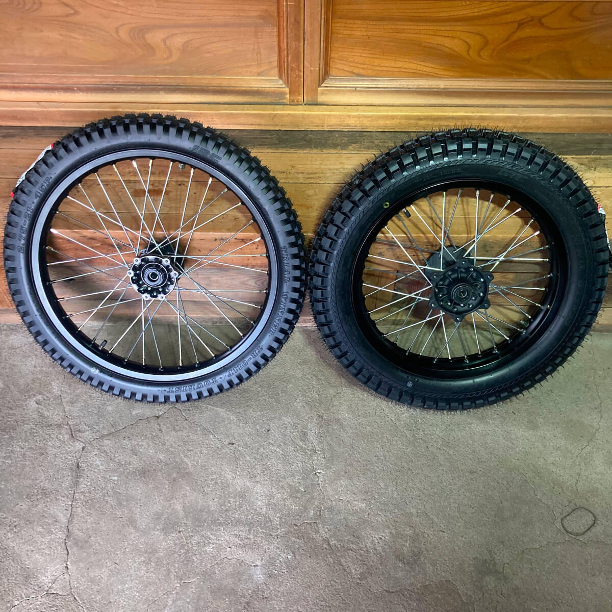 トリッカー XT250X セロー250 フルサイズ ホイール 21インチ 18 トリッカー XT250X セロー250 フルサイズ ホイール 21インチ 18