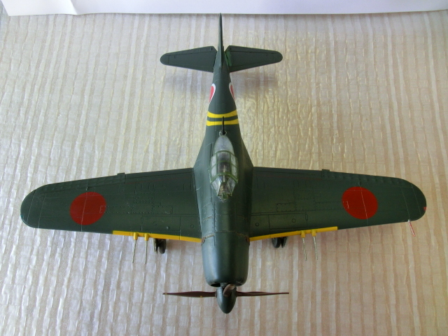  model die-cast old Japan navy department ground fighter (aircraft) purple electro- modified approximately 438g