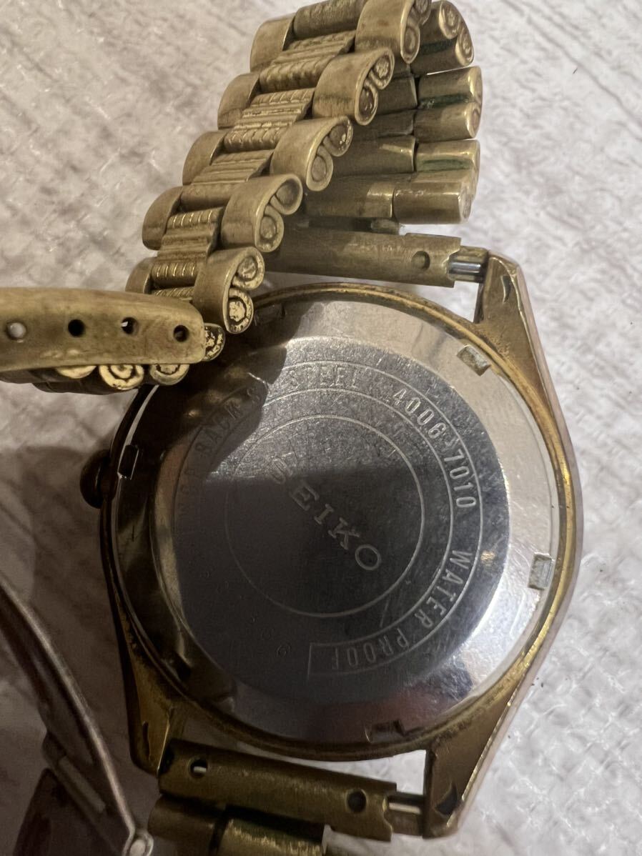 SEIKO セイコー BELL-MATIC ベルマチック 4006-7010 自動巻き デイデイト 腕時計_画像7