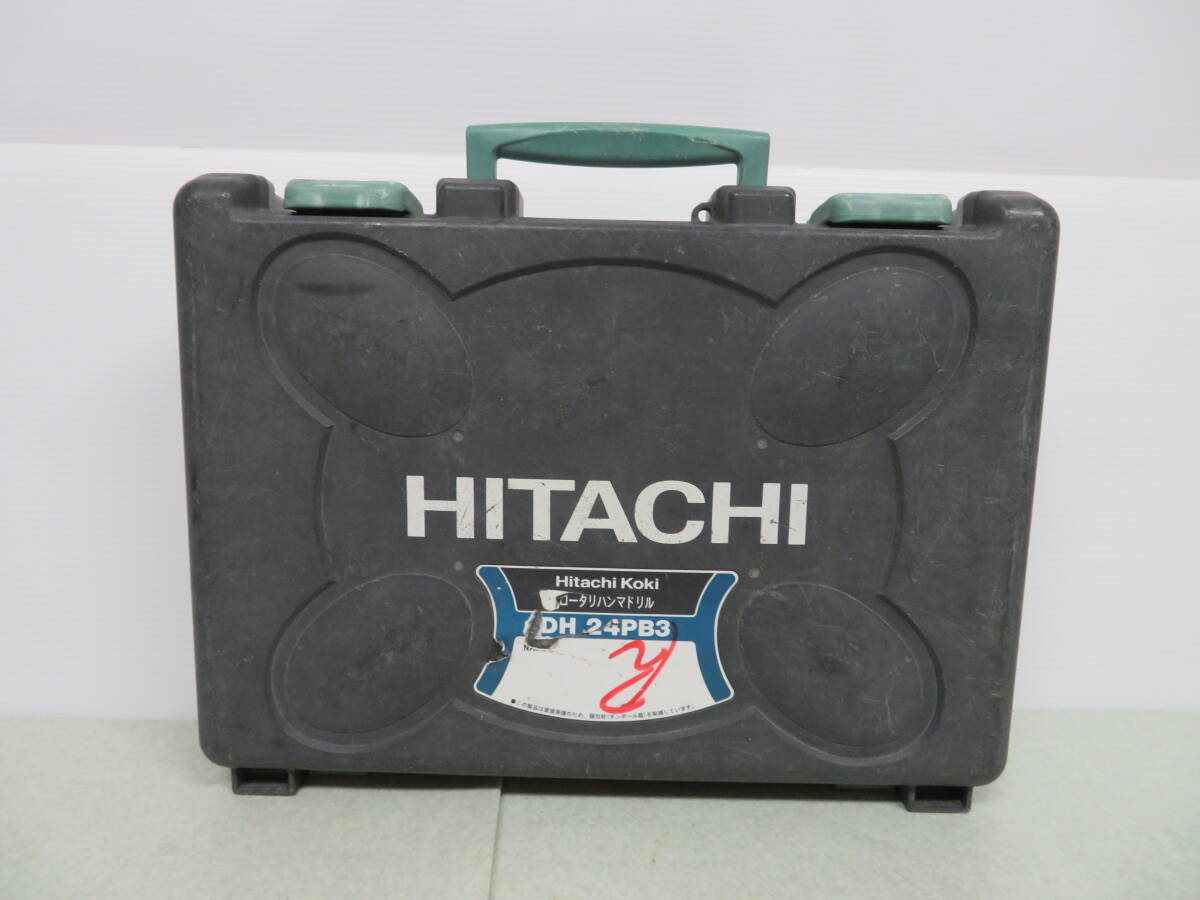 *HTACHI роторный ударная дрель DH24PB3 Hitachi Koki повторное использование товар 