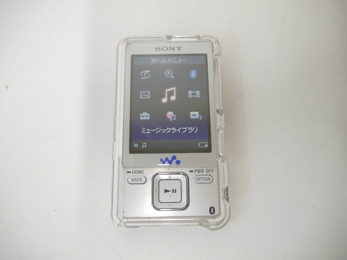 620 SONY WALKMAN NW-A829 ソニー ウォークマン デジタルメディアプレーヤー 白 クリアカバー付の画像1