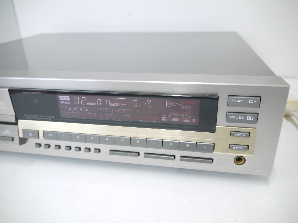 672 YAMAHA CDX-800 ヤマハ CDプレーヤー CDデッキ オーディオ機器 _画像3