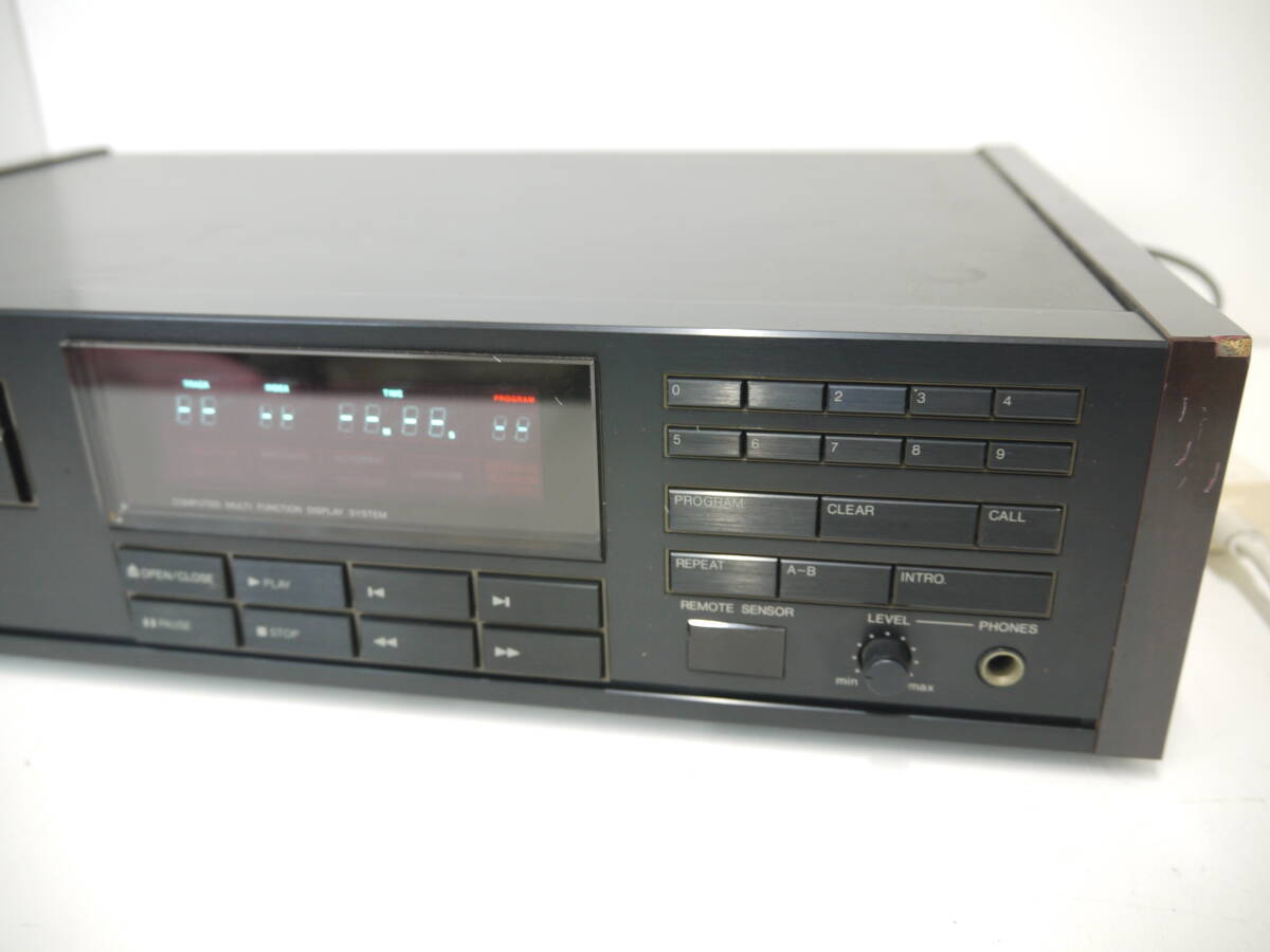 667 DENON DCD-1800R デノン CDプレーヤー CDデッキ オーディオ機器 現状品_画像3