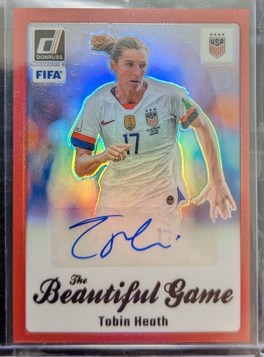 Tobin Heath 2023-24 PANINI Donruss Soccer Autograph Prizm Tobin Heath 2023-24 PANINI Donruss Soccer Autograph Prizm