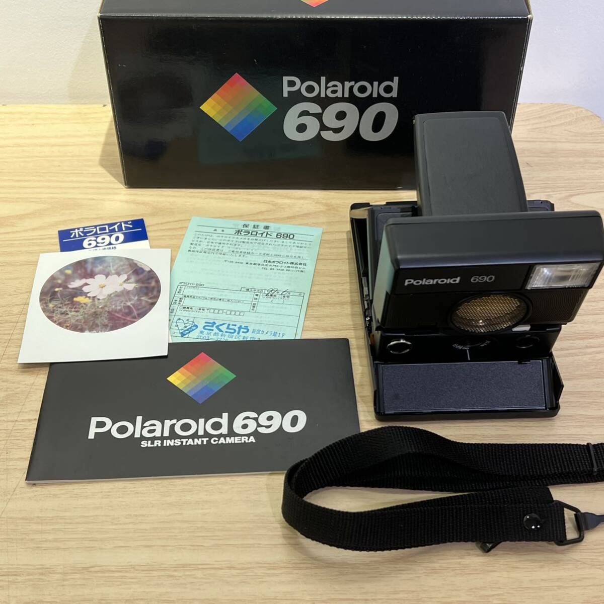 【新品級元箱フルセット】Polaroid 690 SLR ポラロイド 実写動作確認済み_画像1