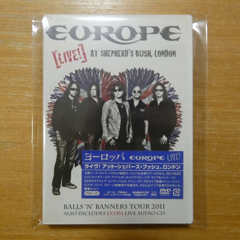 4988002611959;[ unopened /DVD+CD]EUROPE / LIVE!AT SHEPHERD\'S BUSH,LONDON