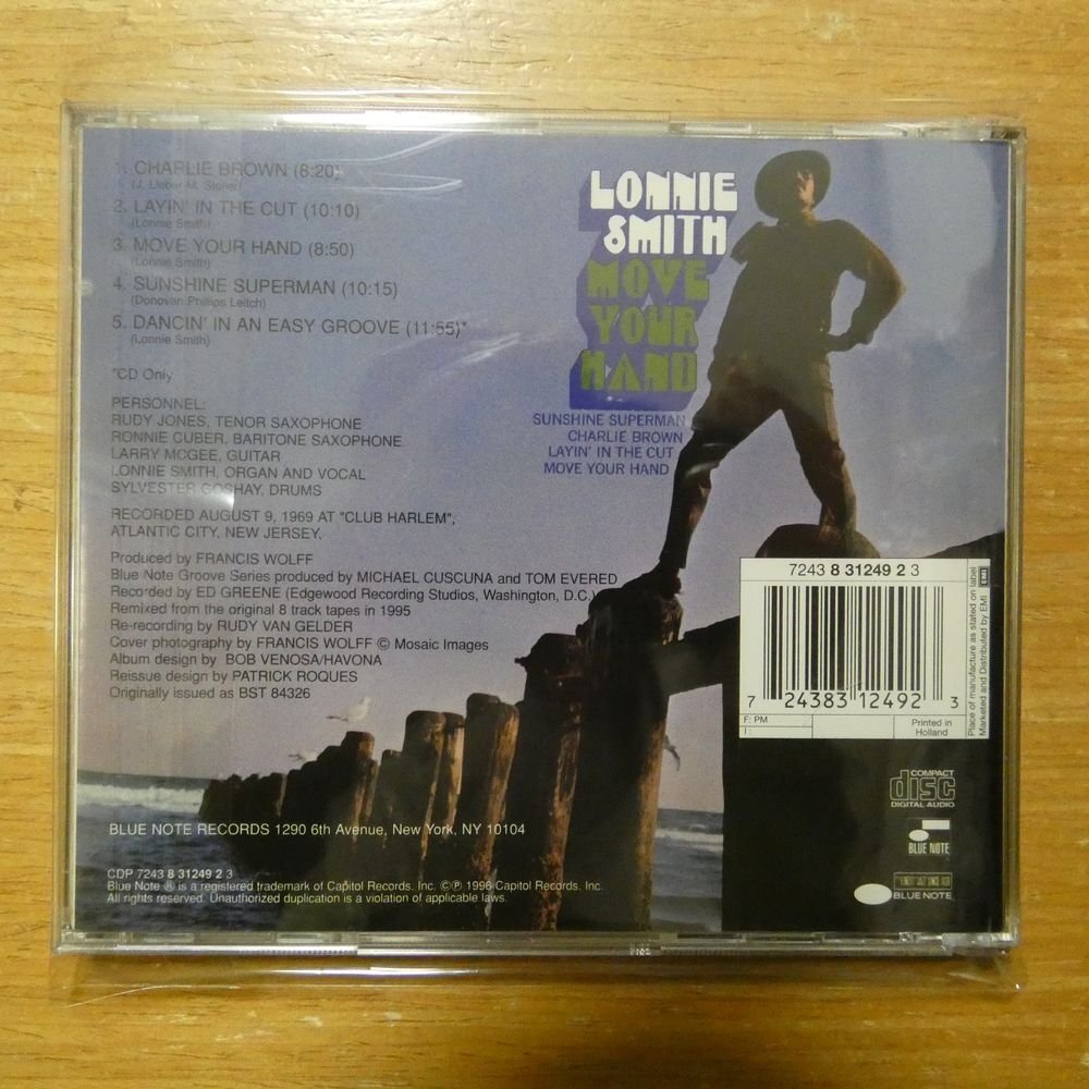 724383124923;【CD】LONNIE SMITH / MOVE YOUR HAND CDP-8312492の画像2