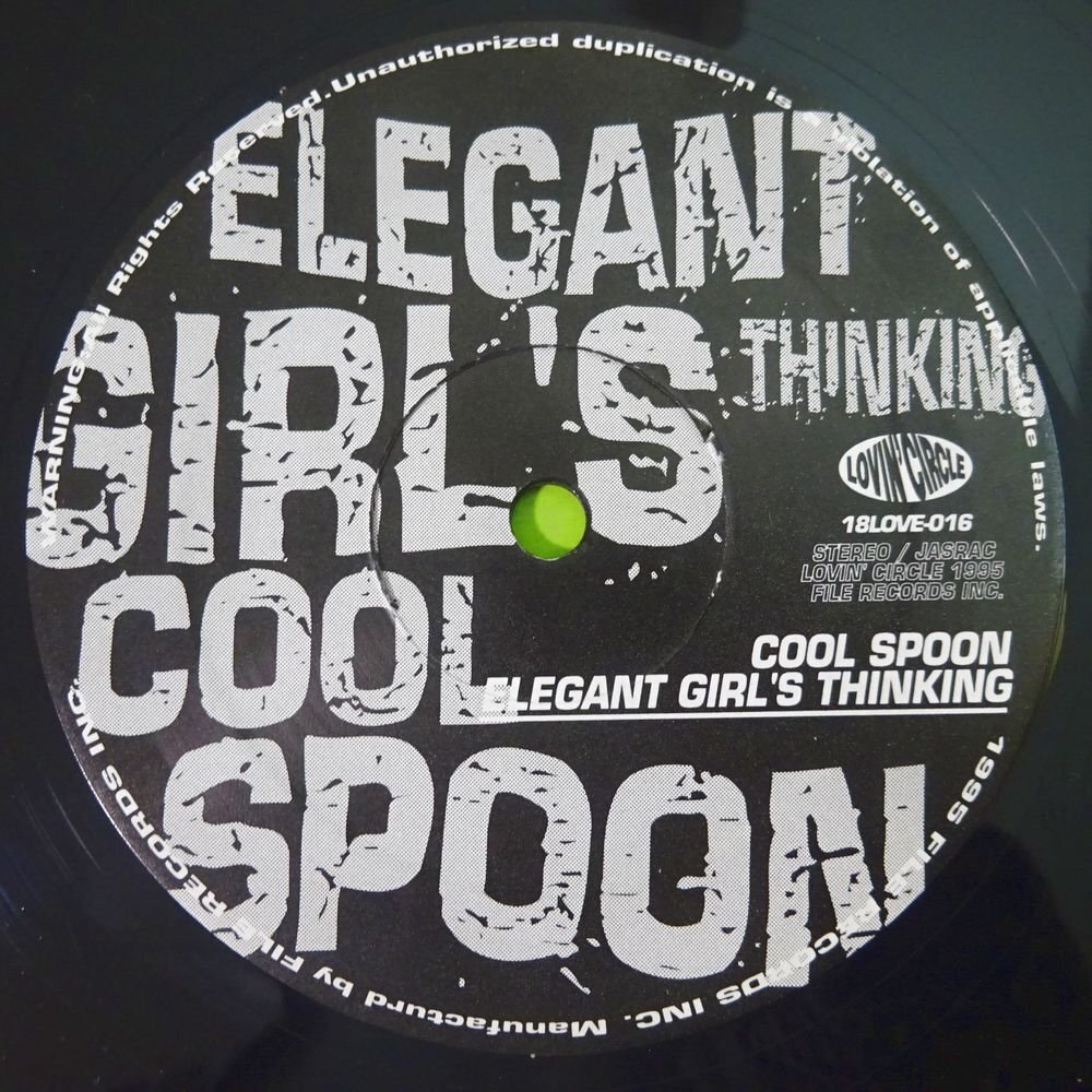 10025920;【国内盤/12inch】Elegant Girl's Thinking / Cool Spoonの画像3