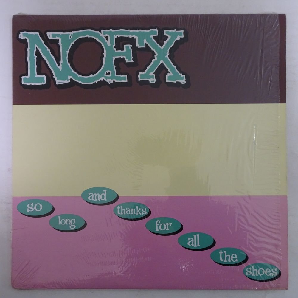 14031145;【USオリジナル/シュリンク付】NOFX / So Long And Thanks For All The Shoesの画像1