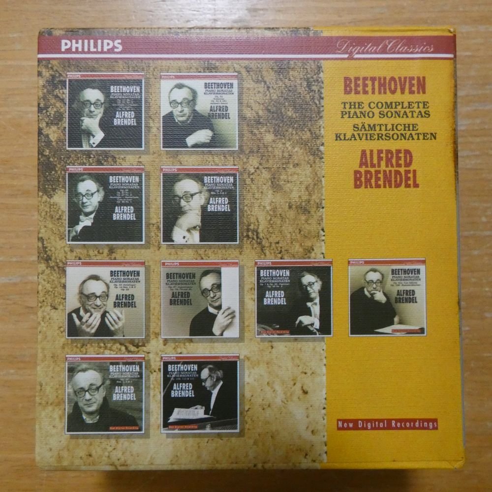 41098590;【10CDBOX/独盤】BRENDEL / BEETHOVEN:THE COMPLETE PIANO SONATASの画像2