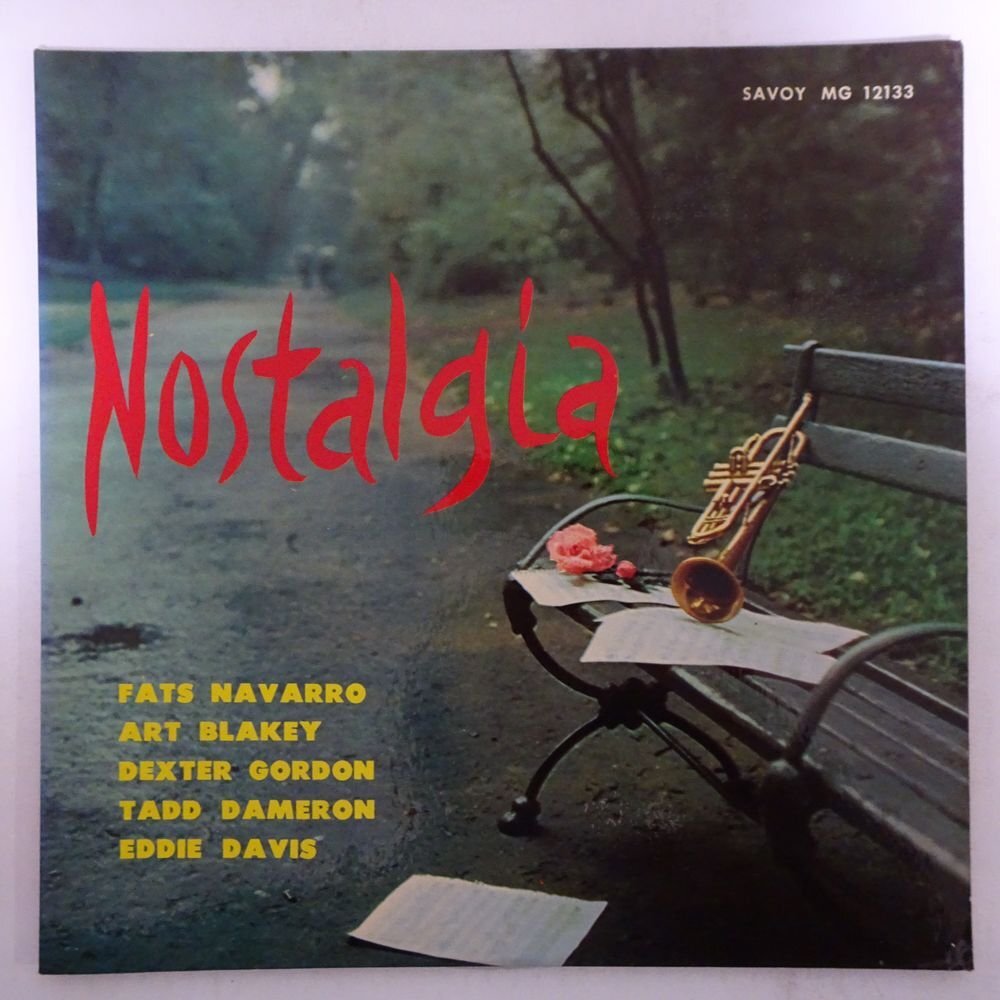 14031287;【US盤/SAVOY/濃マルーンラベル/RVG刻印/MONO/深溝/コーティング】Fats Navarro / Nostalgia (Fats Navarro Memorial No. 2)の画像1