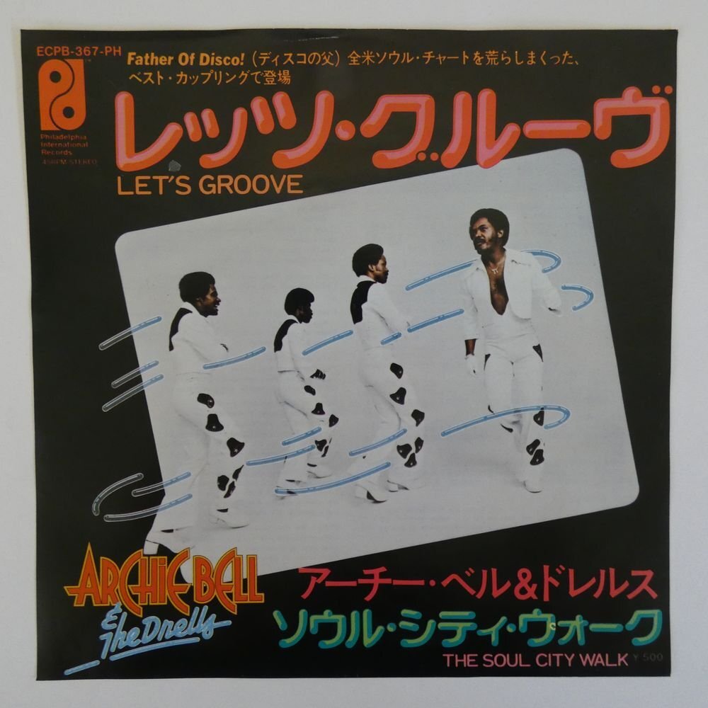 46074820;【国内盤/7inch】Archie Bell & The Drells アーチー・ベル&ドレルズ / レッツ・グルーヴの画像1