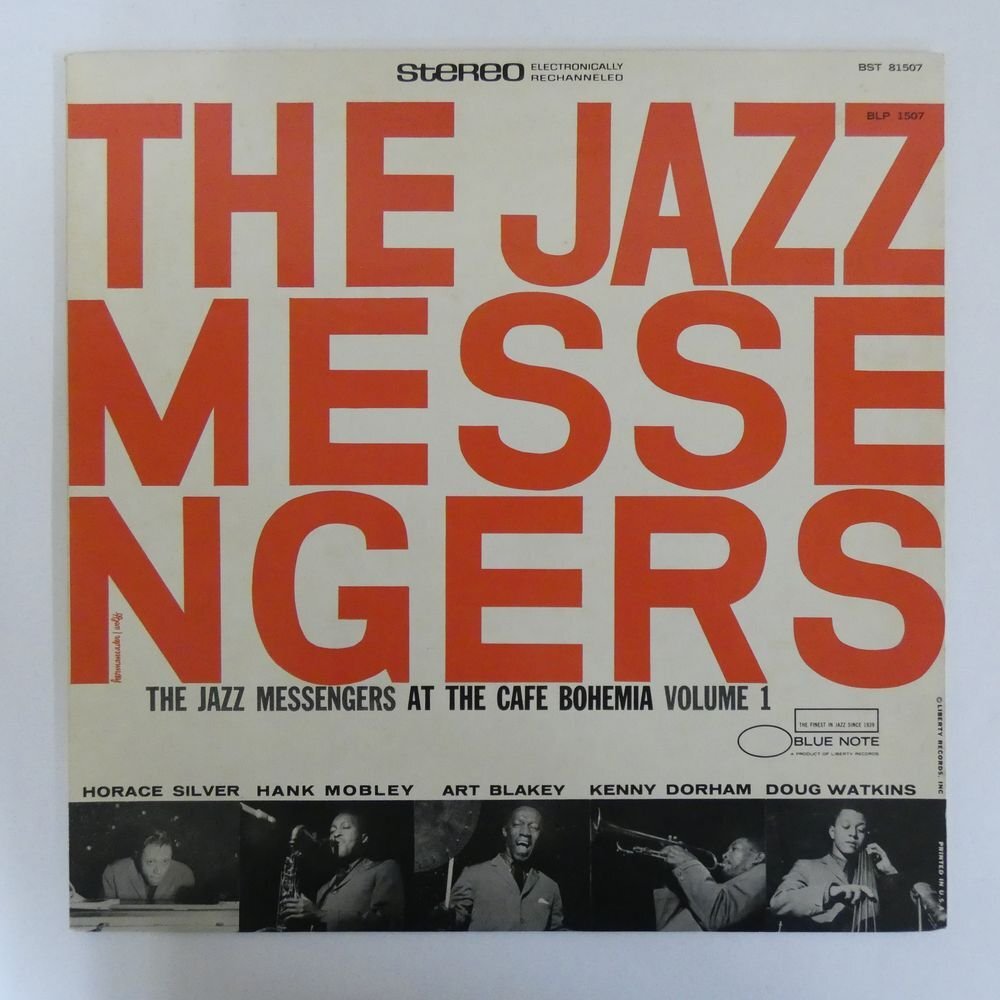 46075189;【US盤/BLUE NOTE】The Jazz Messengers / At The Cafe Bohemia Volume 1の画像1