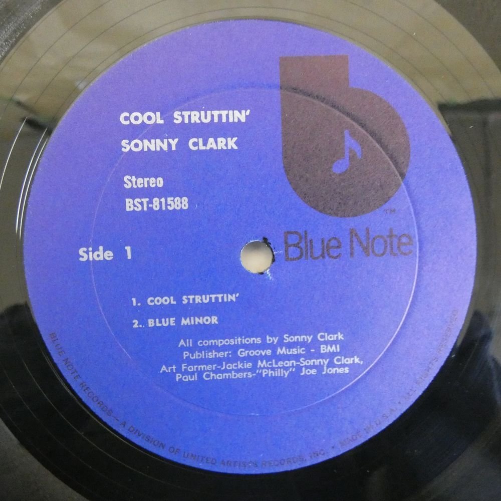 46075192;【US盤/BLUE NOTE】Sonny Clark / Cool Struttin'の画像3
