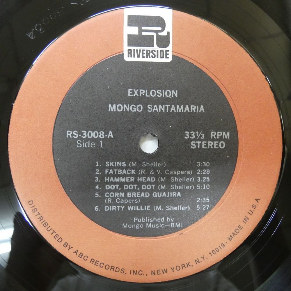 46075325;【US盤/RIVERSIDE】Mongo Santamaria / Explosionの画像3