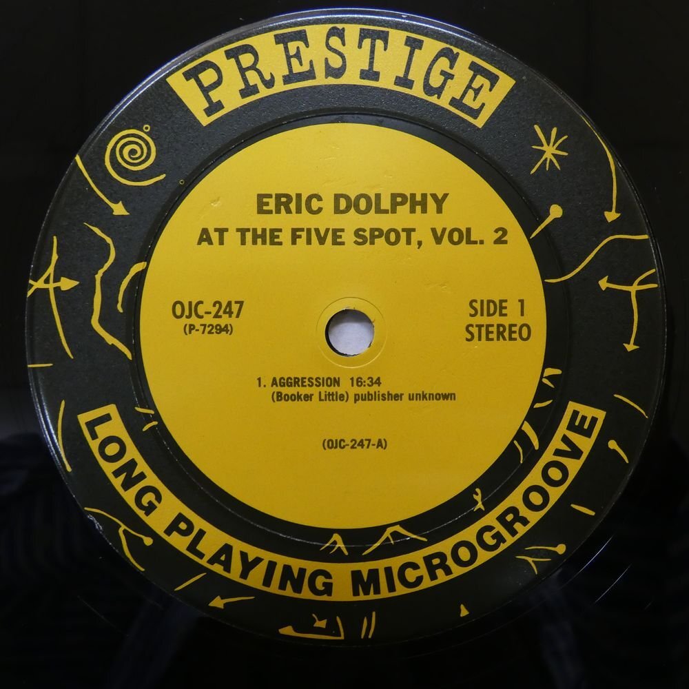 46075384;【US盤/OJC Prestige】Eric Dolphy / At The Five Spot Volume 2の画像3