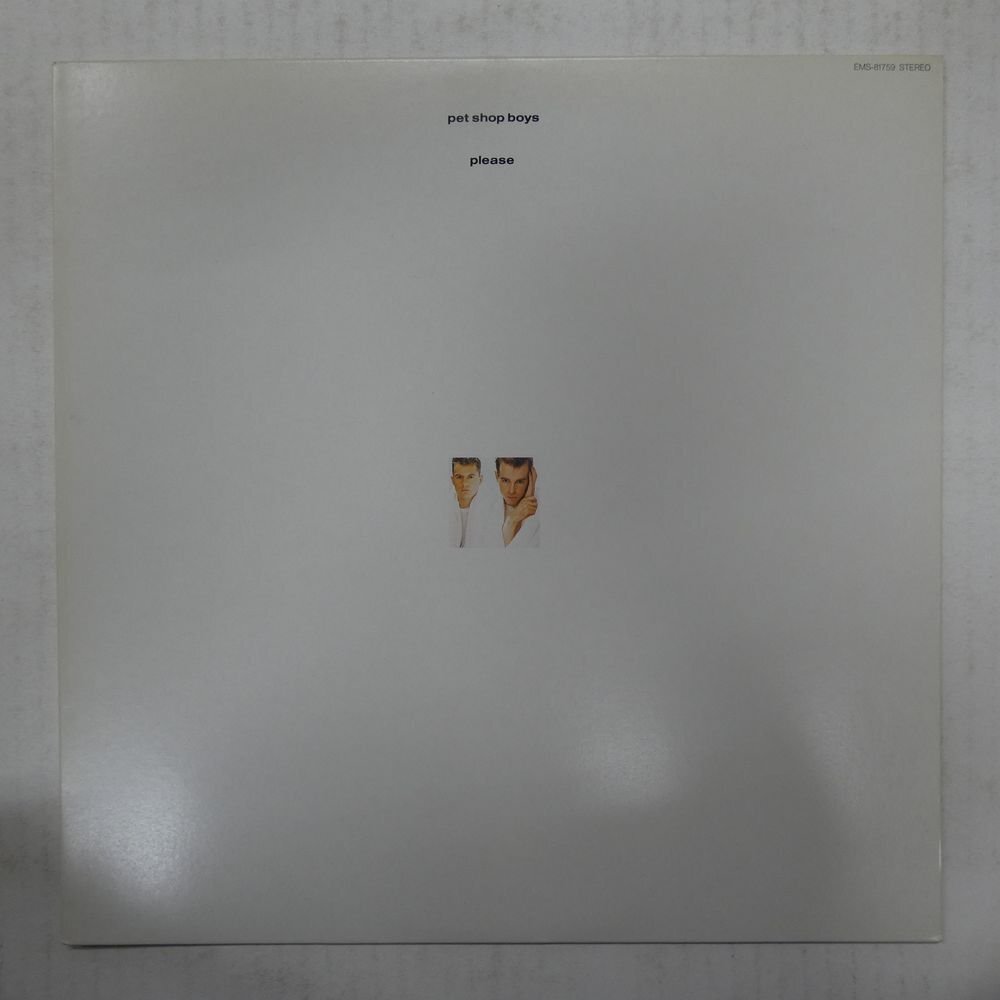 47059724;【国内盤/美盤】Pet Shop Boys / Pleaseの画像1