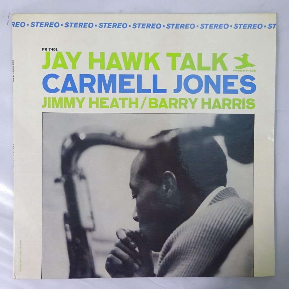 11187444;【US盤/Prestige/右紺ラベル/コーティングジャケ】Carmell Jones / Jay Hawk Talkの画像1