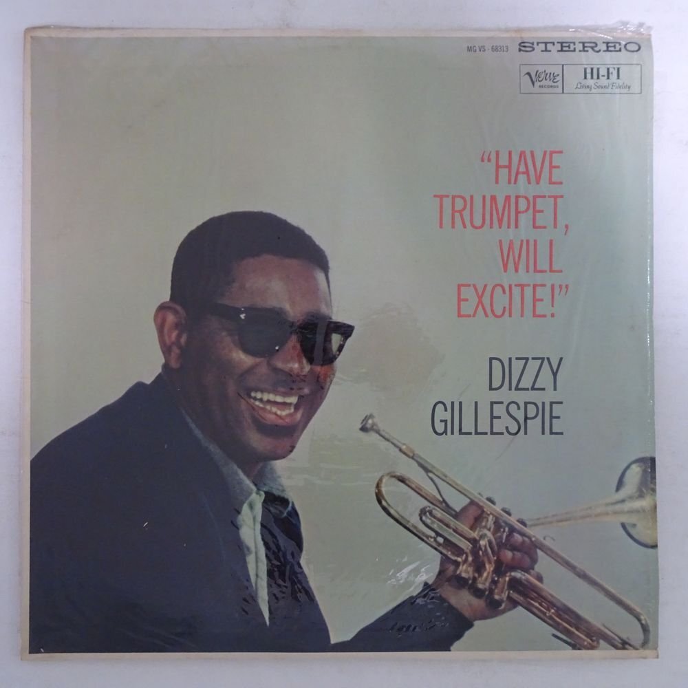 10025981;【US盤/黒T字/シュリンク/VERE】Dizzy Gillespie / Have Trumpet, Will Excite!_画像1