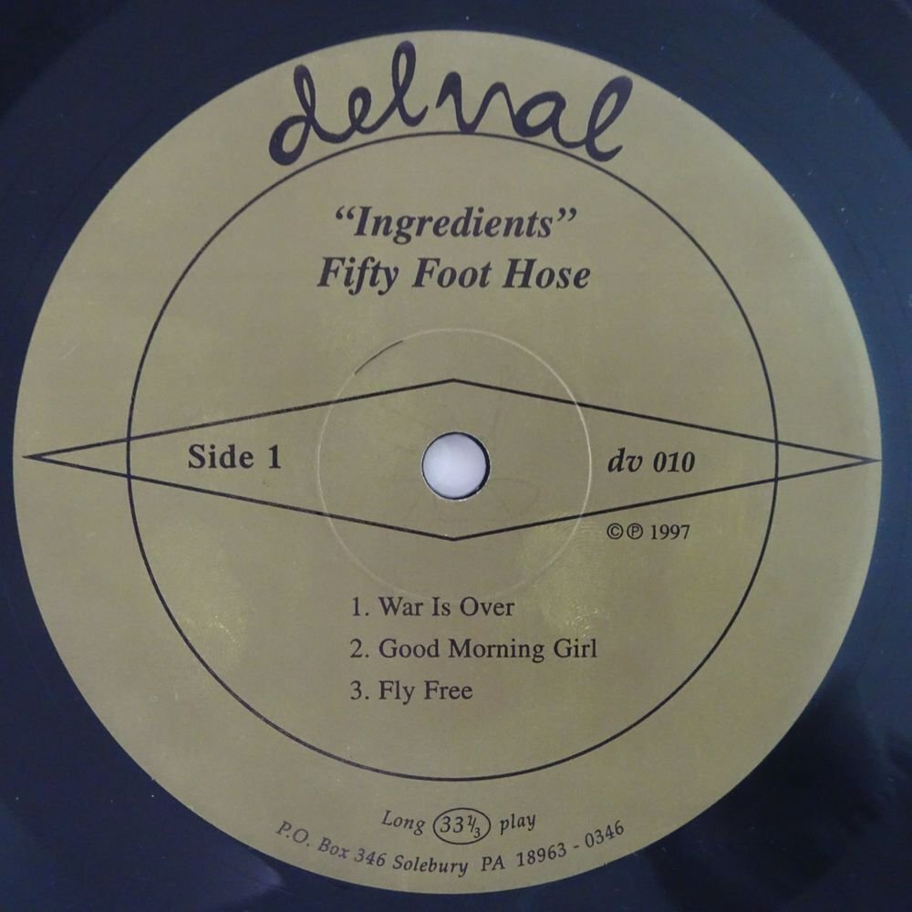 10025980;【US盤】Fifty Foot Hose / Ingredients_画像3