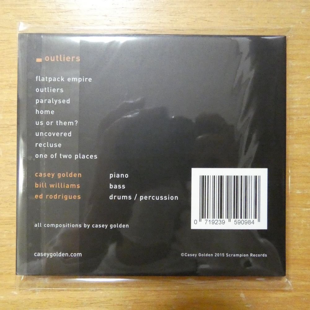 41099310;【CD】CASEY GOLDEN TRIO / OUTLIERS　SKE-333025_画像2