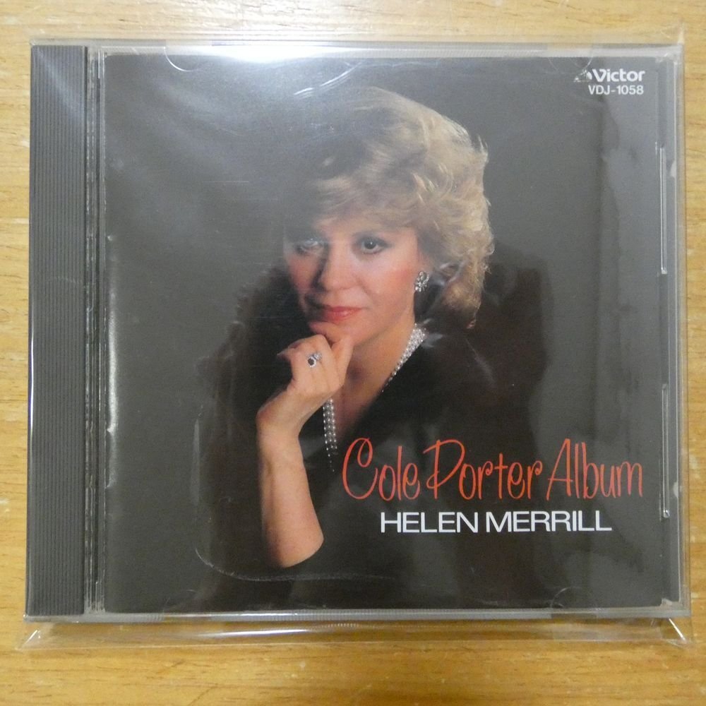 4988002109289;【CD/旧規格/3200円盤】HELEN MERRILL / COLE PORTER ALBUM　VDJ-1058_画像1