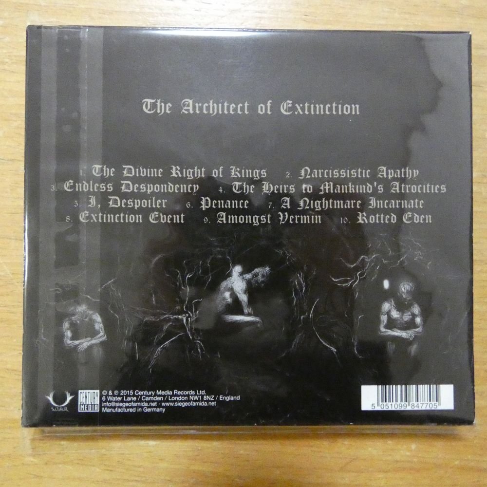 5051099847705;【CD/2015年/デスメタル】Ingested / Architect of Extinction_画像2