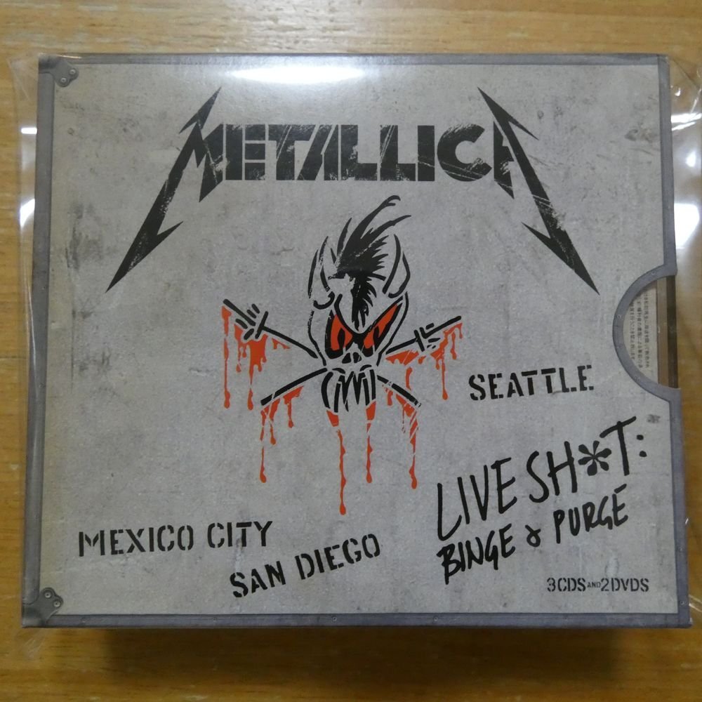 4547366012996;【3CD+2DVDBOX】METALLICA / ライヴ・シット_画像1