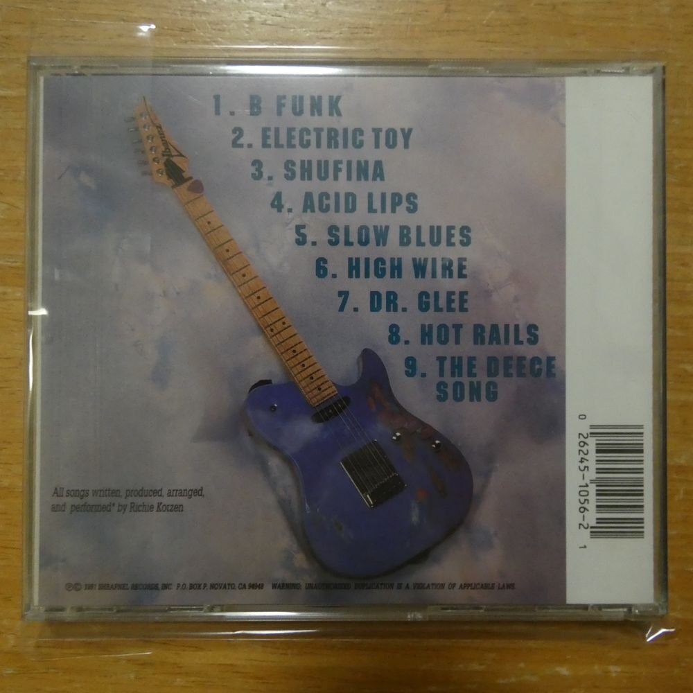 026245105621;【CD】RICHIE KOTZEN / ELECTRIC JOY BY RICHIE KOTZEN_画像2