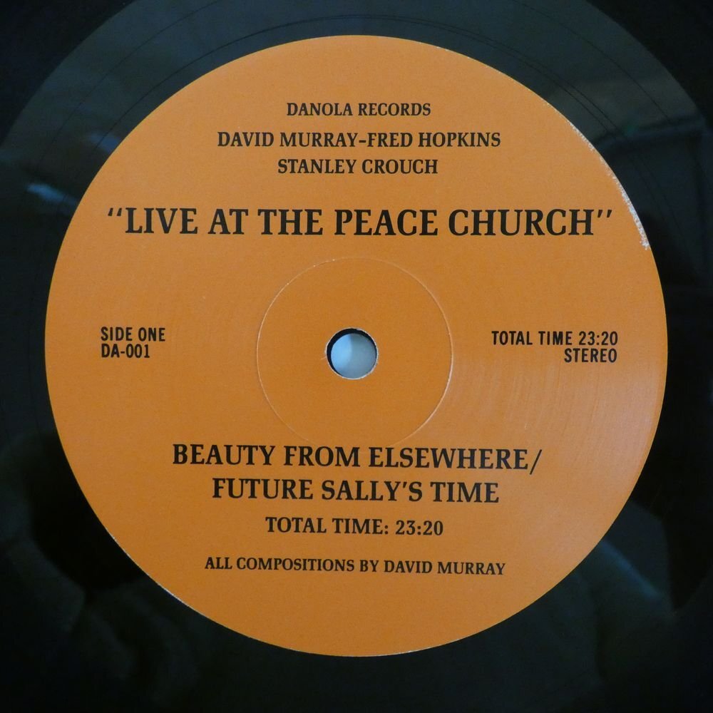 46075453;【US盤/Danola/シュリンク】David Murray , Fred Hopkins , Stanley Crouch / Live At The Peace Church_画像3