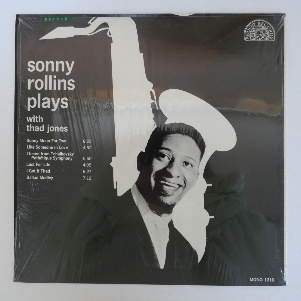 46075554;【US盤/PeriodRecords/シュリンク】SONNY ROLLINS / PLAYS WITH THAD JONES_画像2