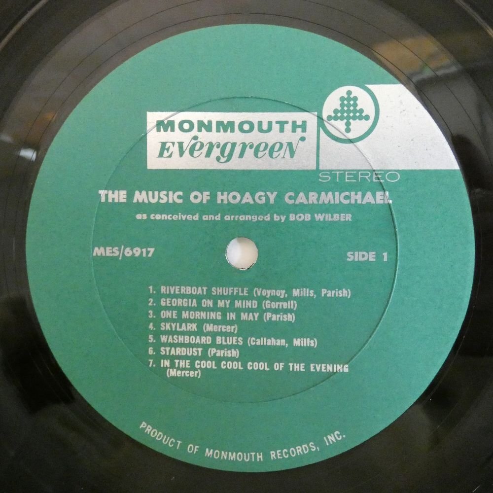 46075549;【US盤/MonmouthEvergreen】Bob Wilber And Maxine Sullivan / The Music Of Hoagy Carmichael_画像3