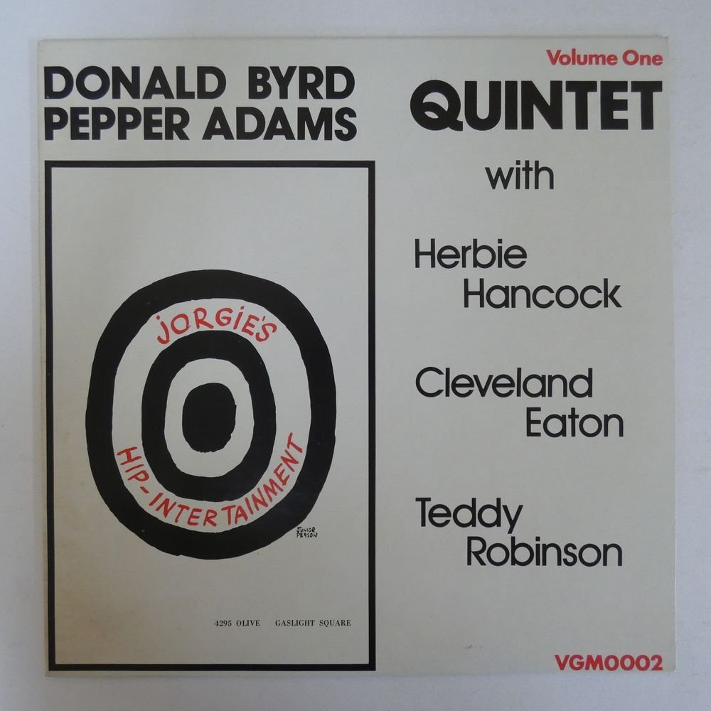 47060142;【US盤/VGM】Donald Byrd, Pepper Adams Quintet / Hip Intertainment_画像1