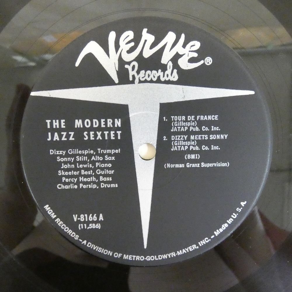 47060154;[US record /Verve/ black T character /MONO]The Modern Jazz Sextet / S.T.