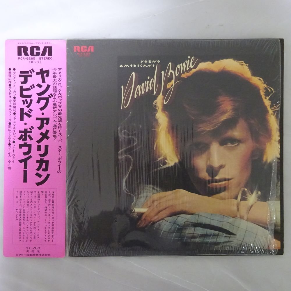 14031041;【JPNオリジナル/初回帯付/シュリンク付/補充票】David Bowie デビッド・ボウイー / Young Americans ヤング・アメリカン_画像1