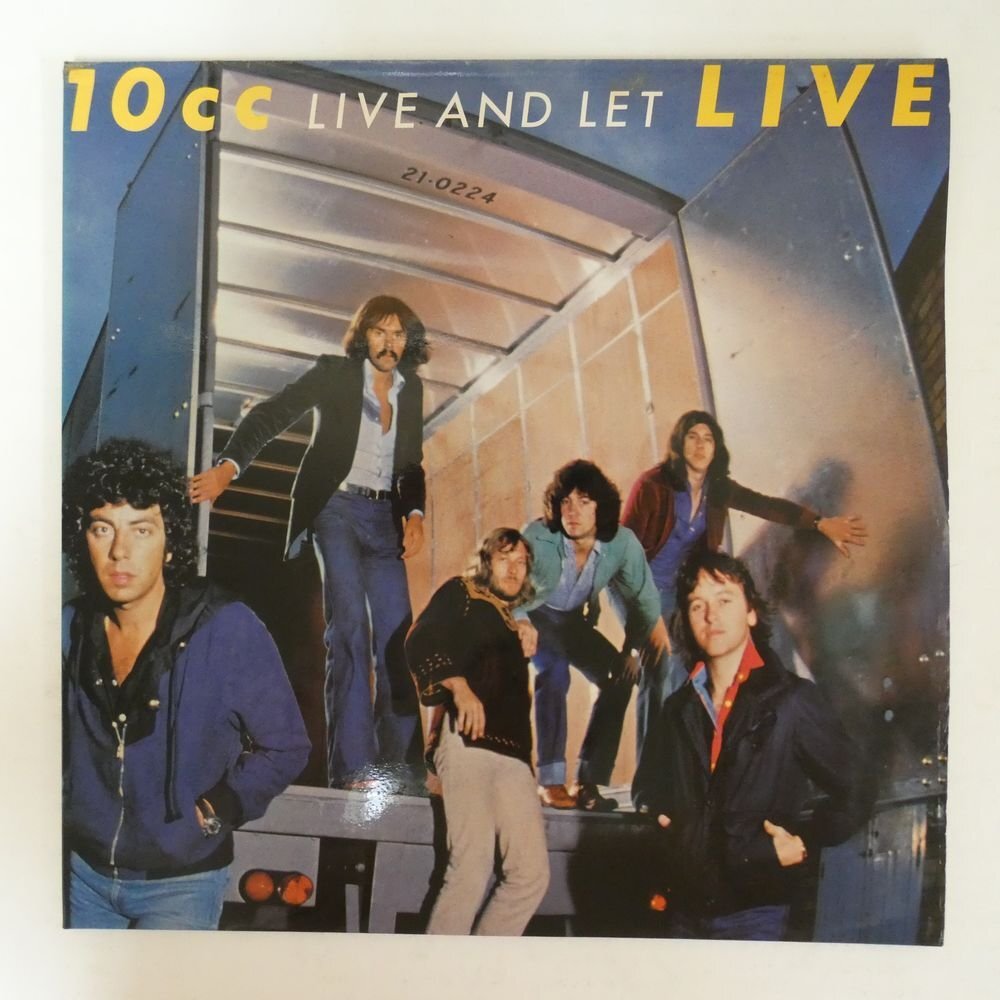 46075793;【UK盤/2LP/見開き/コーティングジャケ】10cc / Live And Let Live_画像1