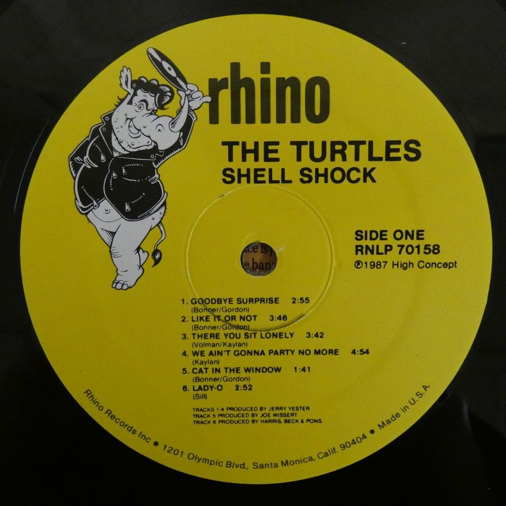 46076153;【US盤】The Turtles / Shell Shock_画像3