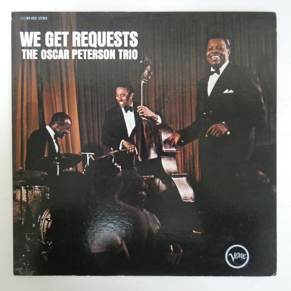 46076189;【国内盤/Verve】The Oscar Peterson Trio / We Get Requests プリーズ・リクエスト_画像1