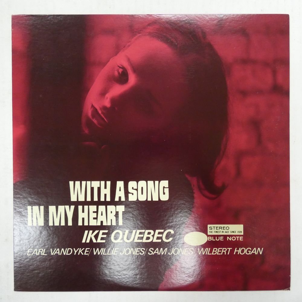 47060422;【国内盤/BlueNote】Ike Quebec / With A Song In My Heart 我が心に歌えば_画像1