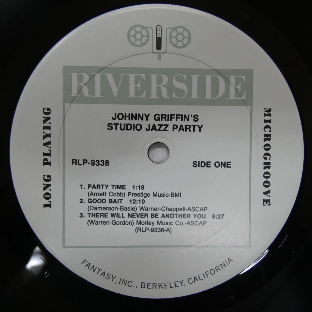 47060442;【US盤/Riverside】Johnny Griffin / Studio Jazz Party_画像3