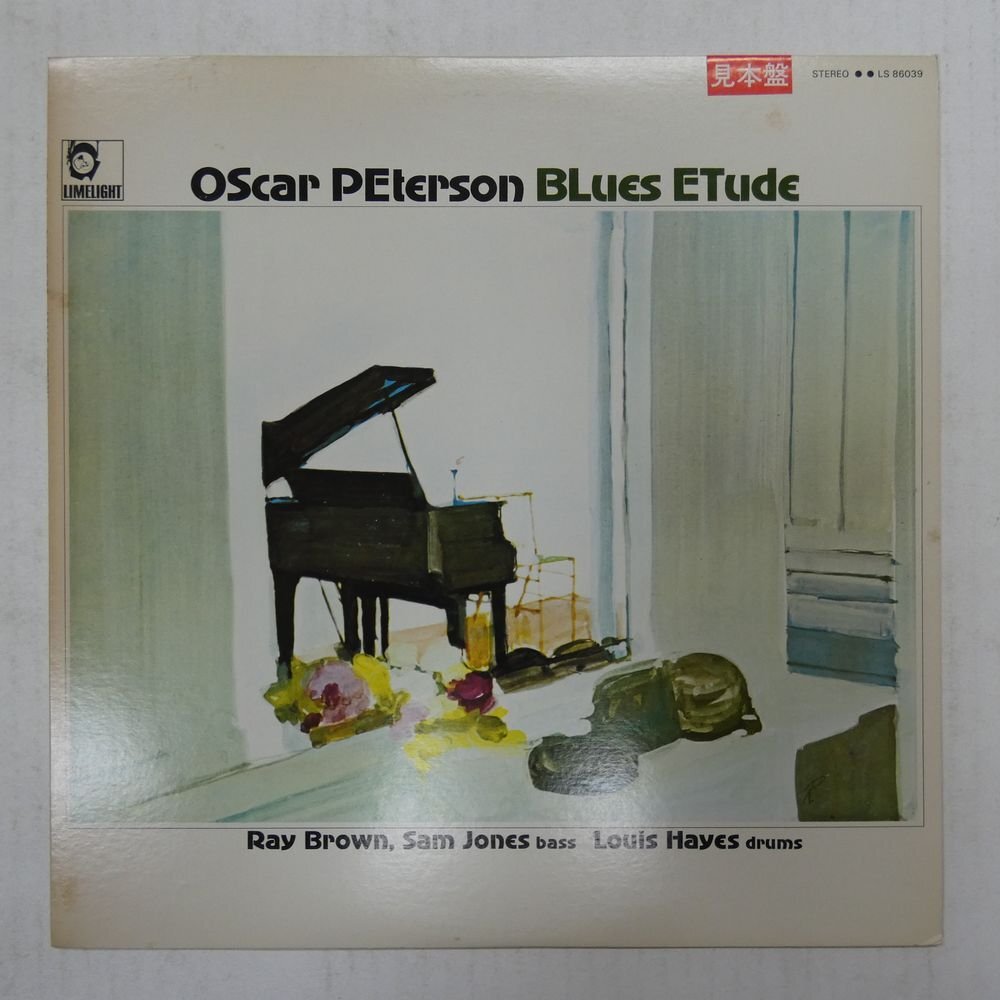 47060413;【国内盤/プロモ白ラベル】Oscar Peterson / Blues Etude_画像1