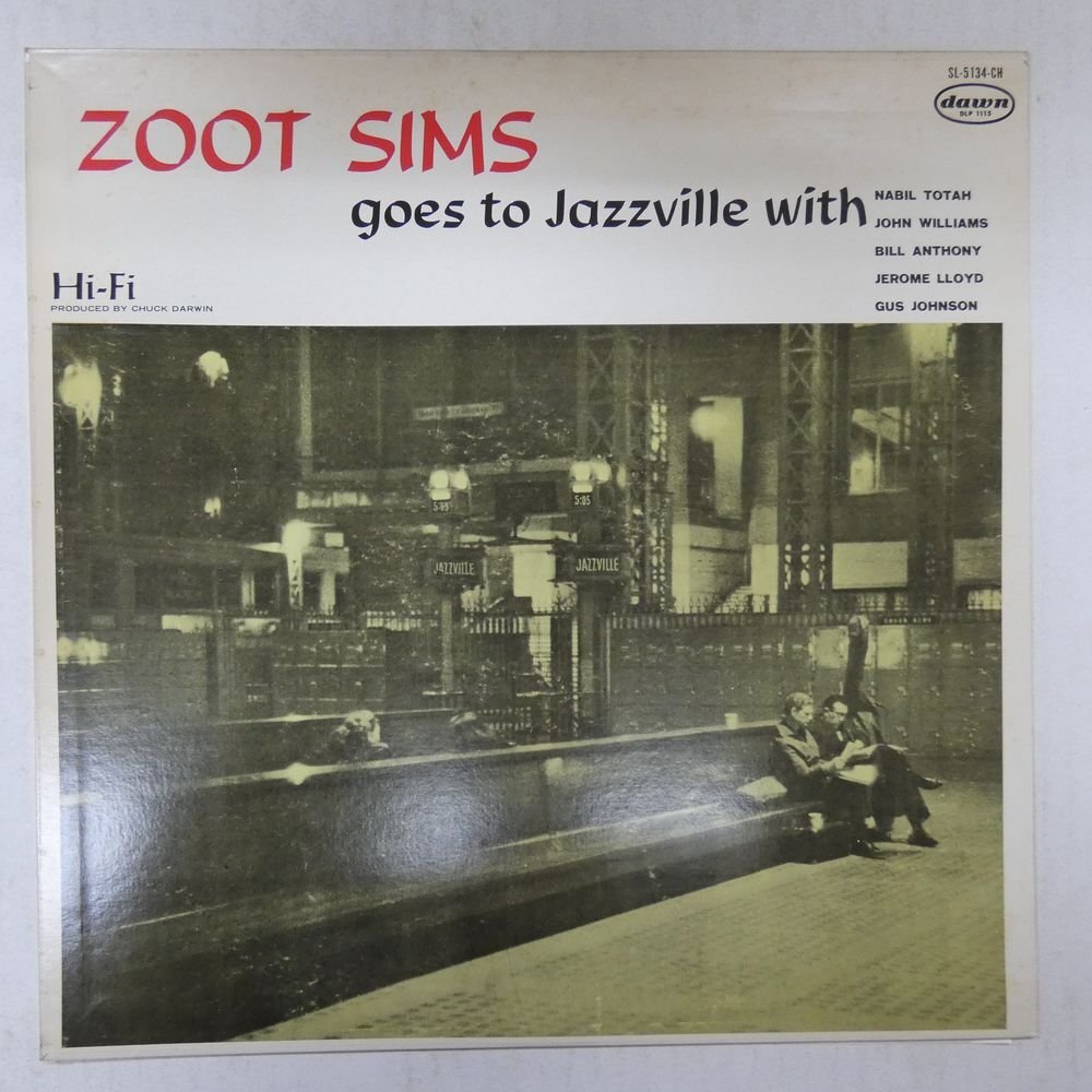 47060472;【国内盤/MONO】Zoot Sims / Goes to Jazzville_画像1