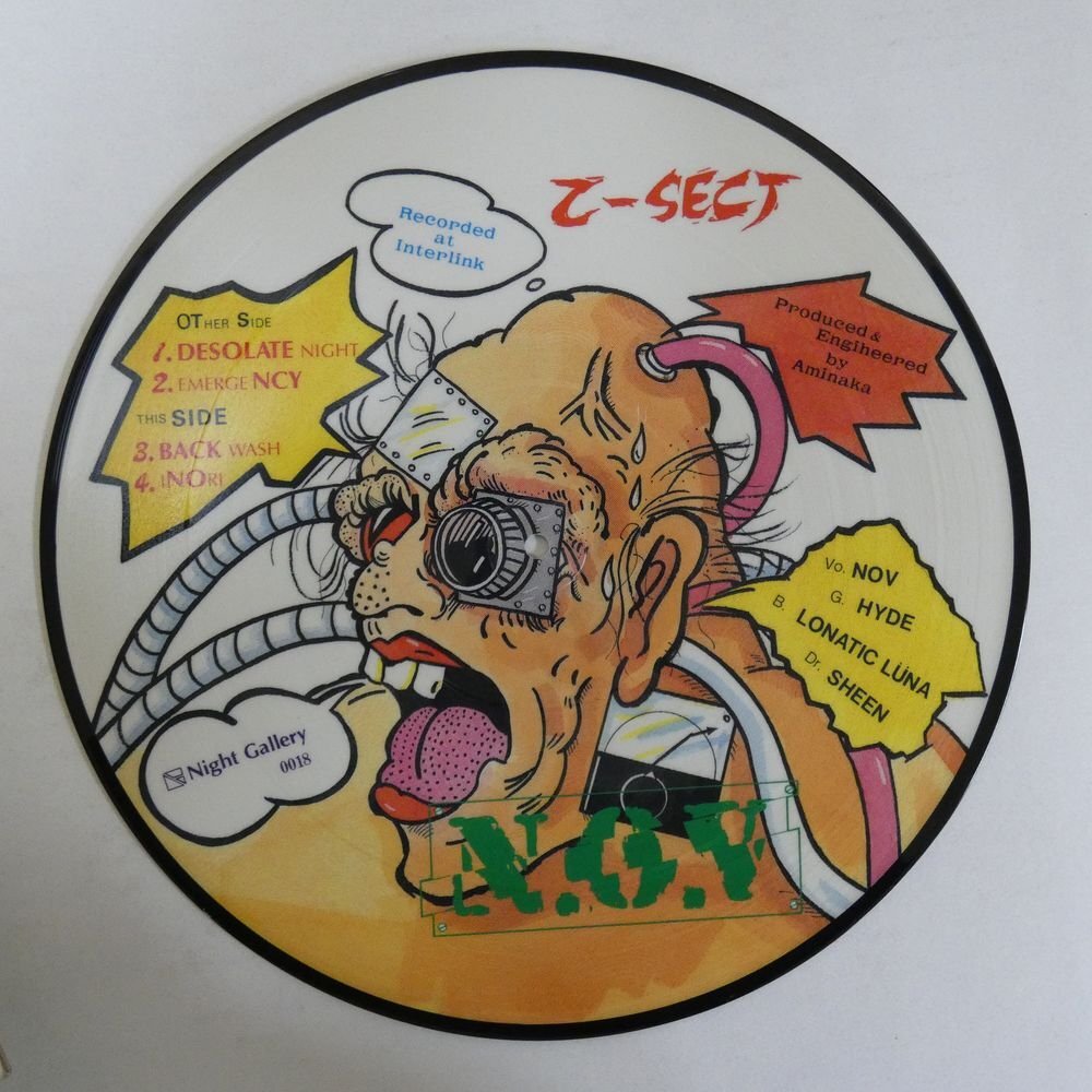 47060700;【国内盤/12inch/Picture Vinyl】Z-Sect / N.O.V_画像3
