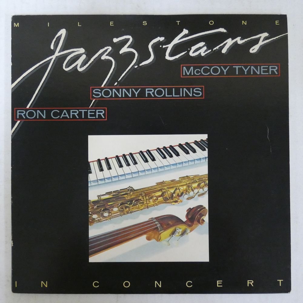 47059098;【国内盤/Milestone/2LP/見開き】Sonny Rollins, McCoy Tyner / Milestone Jazzstars In Concert_画像1